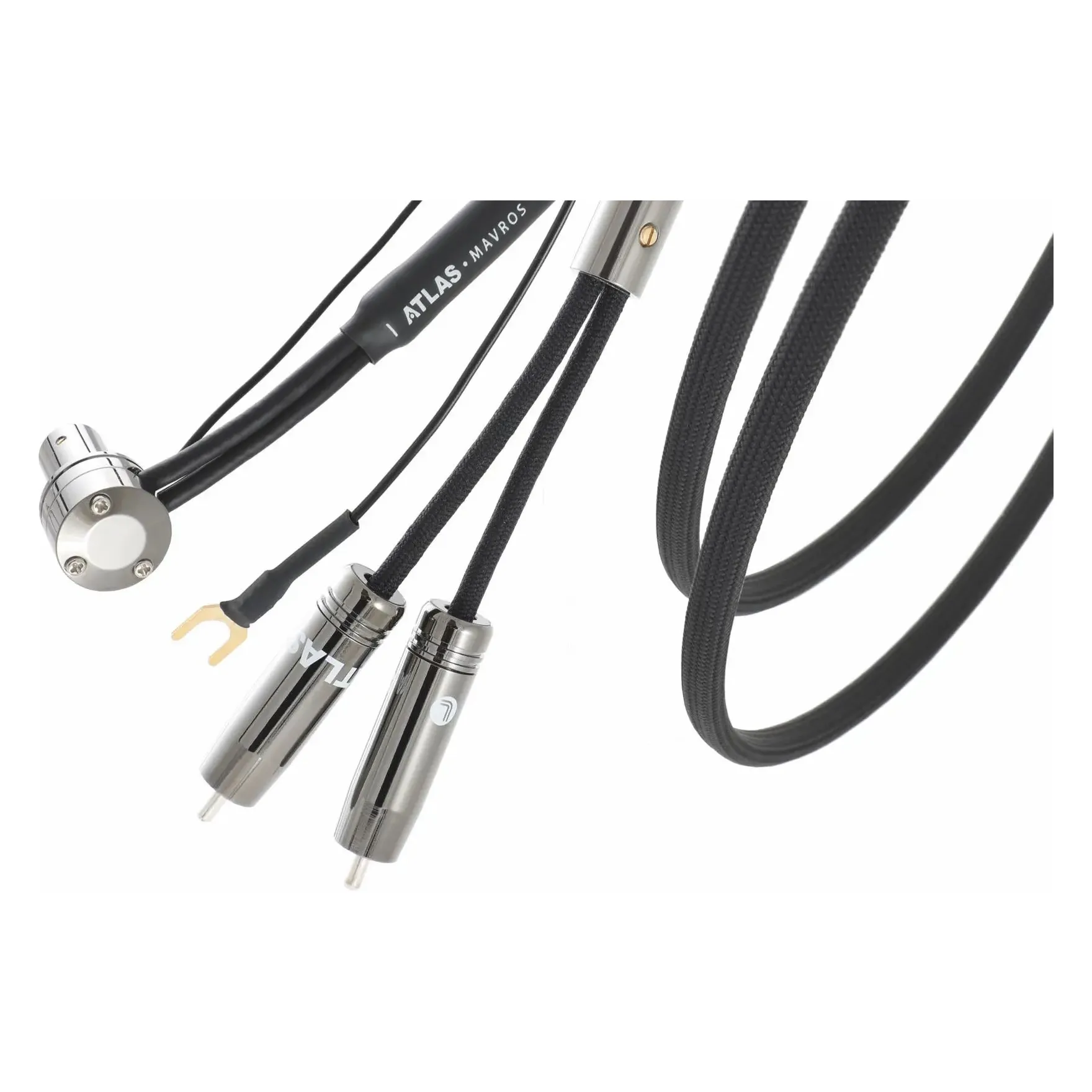 Atlas Marvos Assist Tonearm - Ultra L RCA 1:2 Tonearm Cable