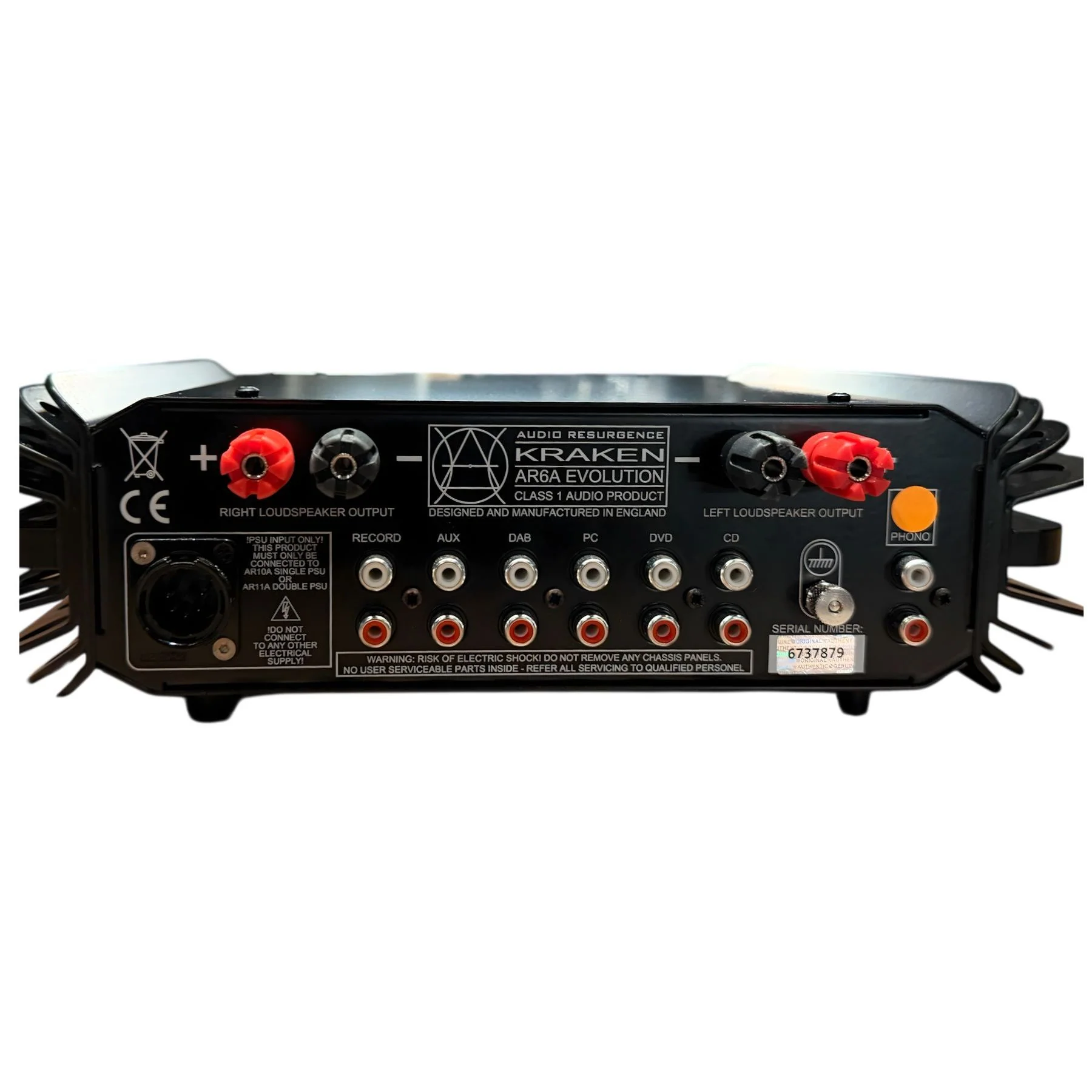 Audio Resurgence Kraken AR6A Class A Integrated Amplifier - Image 4