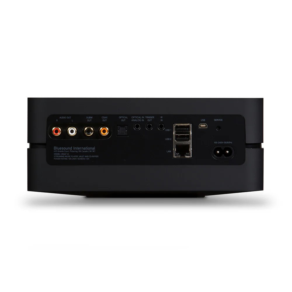 Bluesound VAULT 2i Network Hard Drive CD Ripper and Streamer - Image 8