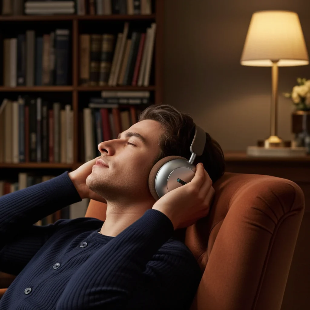Ecoute Triode Vacuum Tube Active Headphones - Satin Silver - Image 15