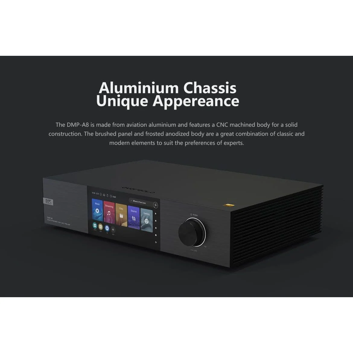 Eversolo DMP-A8 Streaming DAC/PRE Amplifier - Image 3