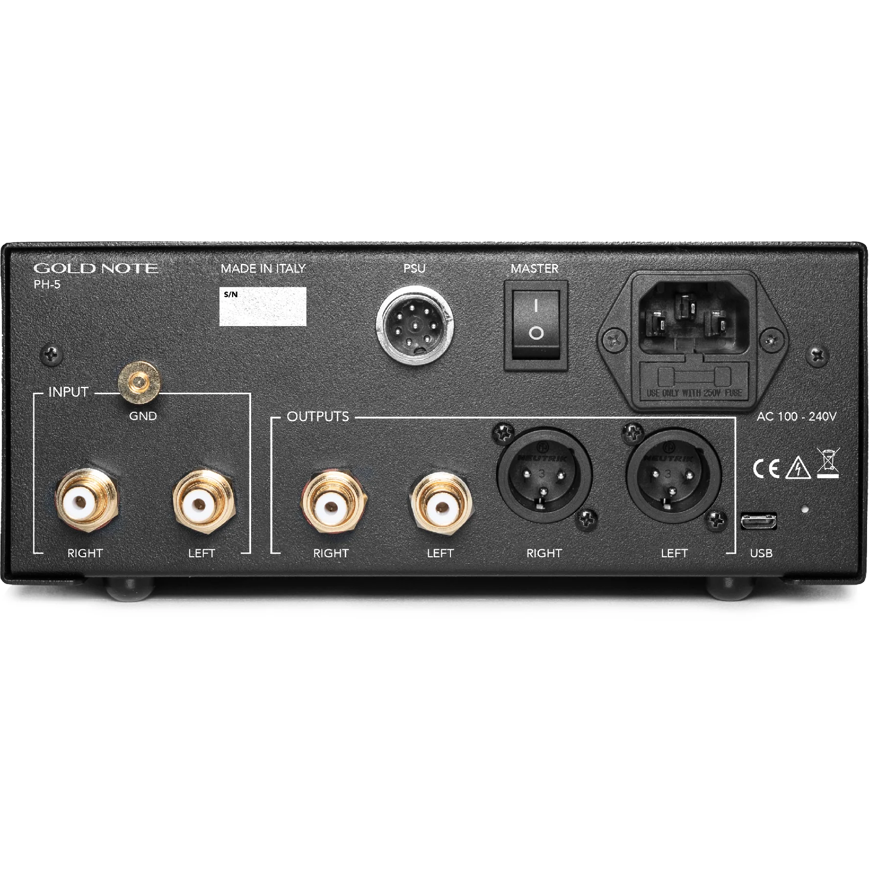 Gold Note PH-5 MM/MC Phono Stage & PSU-5 Bundle - Image 3