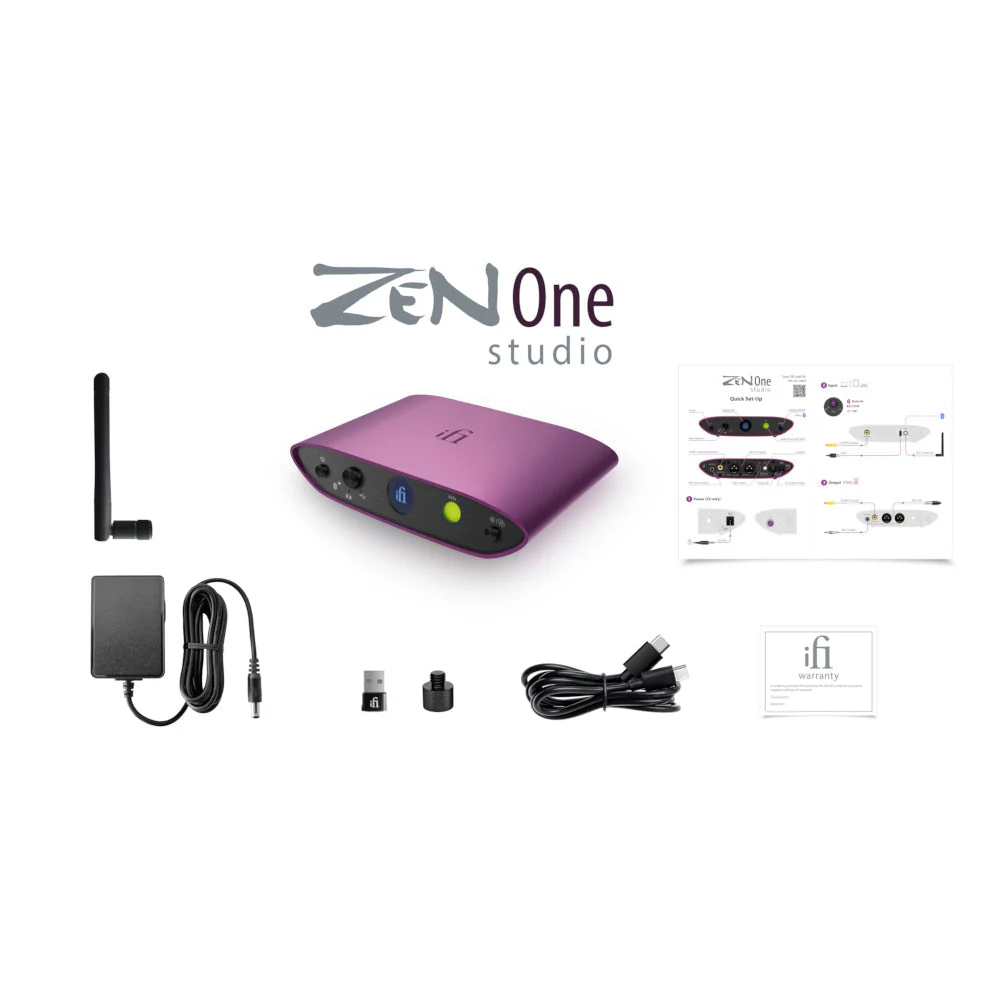 iFi Audio ZEN One Studio - Balanced Digital Audio Hub DAC with Bluetooth - USB - SPDIF - Image 3