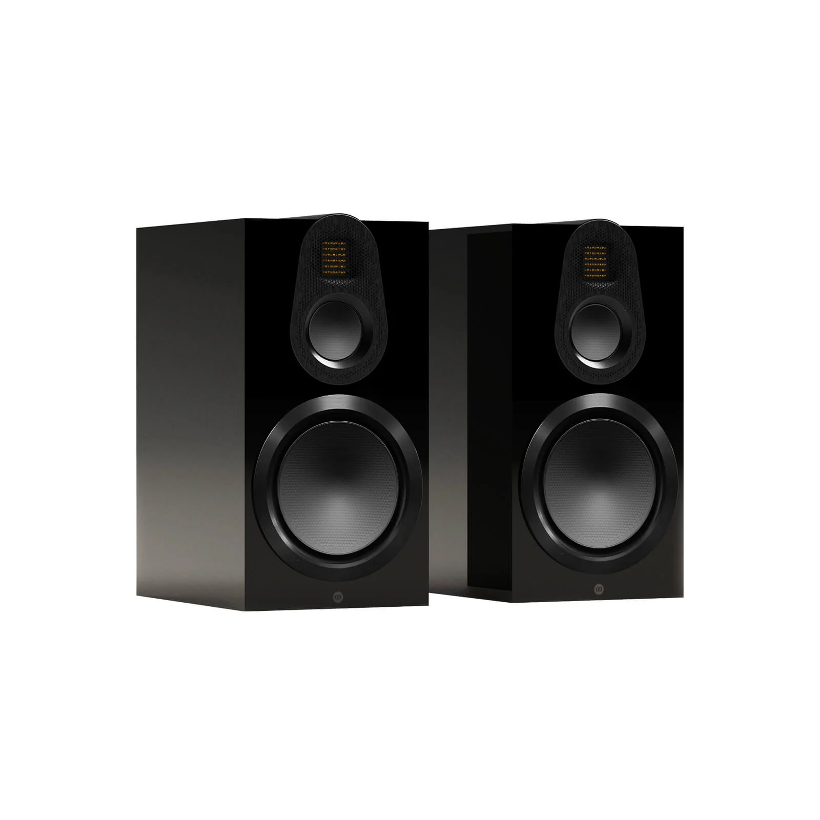 Monitor Audio Gold 100 6G Bookshelf Speaker in Gloss BLK with Matching Stands (USED) - Image 2