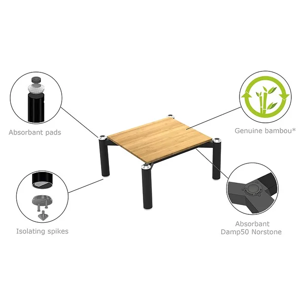 Norstone Spider Base 1 Shelf - Image 3