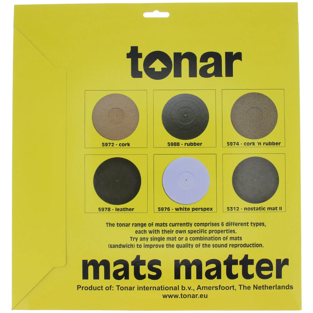 Tonar Cork & Rubber Turntable Mat - Image 3