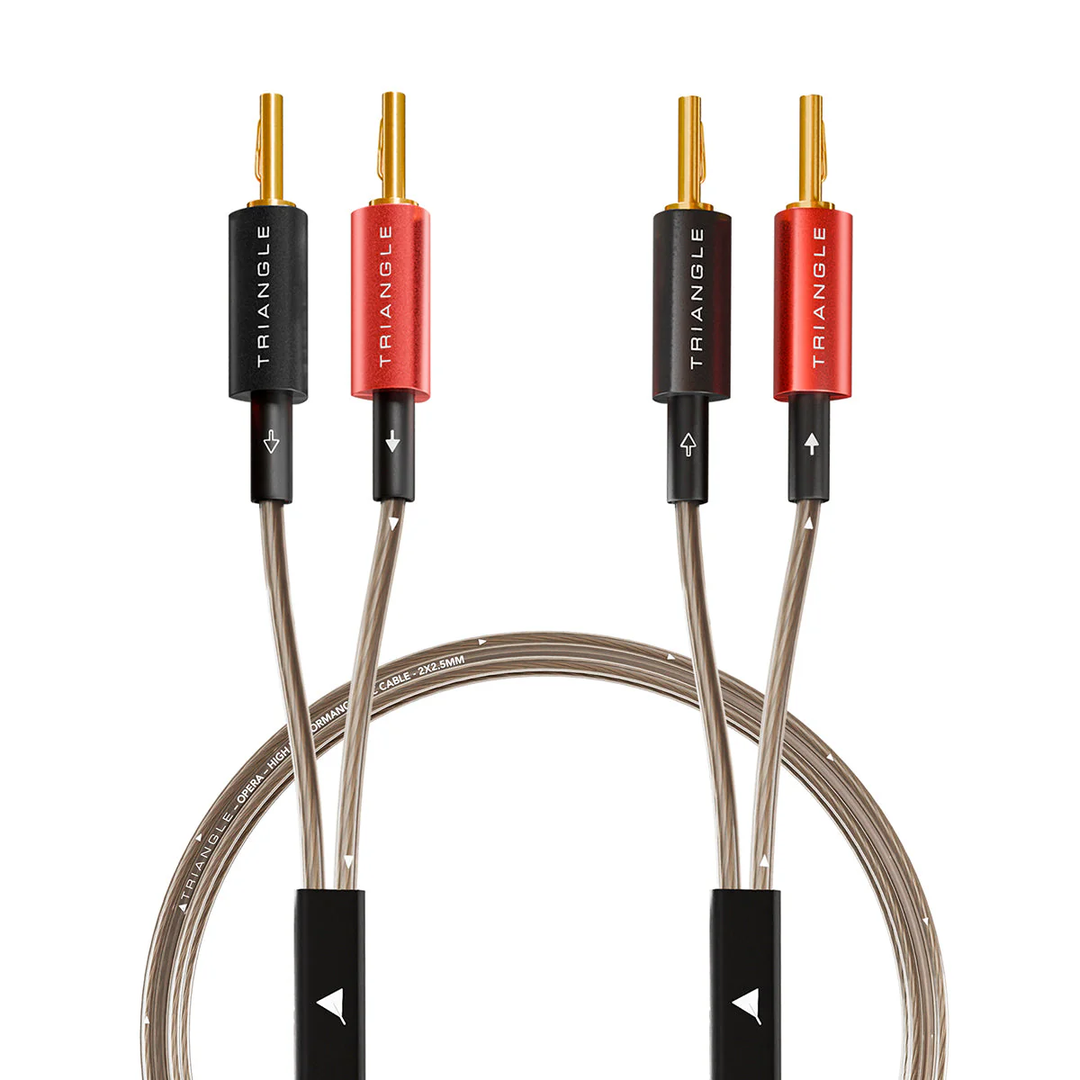 Triangle Opera OS25A 2.5mm Speaker Cables 2 x 2.5m - Image 2