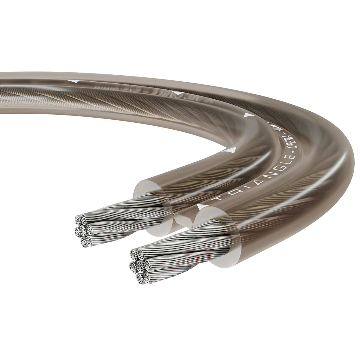 Triangle Opera OS25A 2.5mm Speaker Cables 2 x 2.5m - Image 4